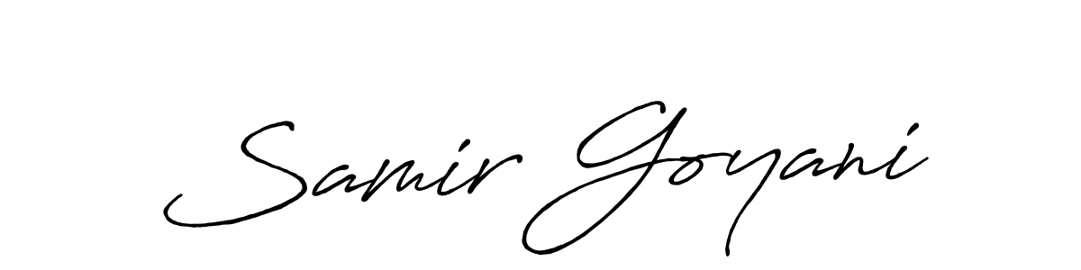 Here are the top 10 professional signature styles for the name Samir Goyani. These are the best autograph styles you can use for your name. Samir Goyani signature style 7 images and pictures png