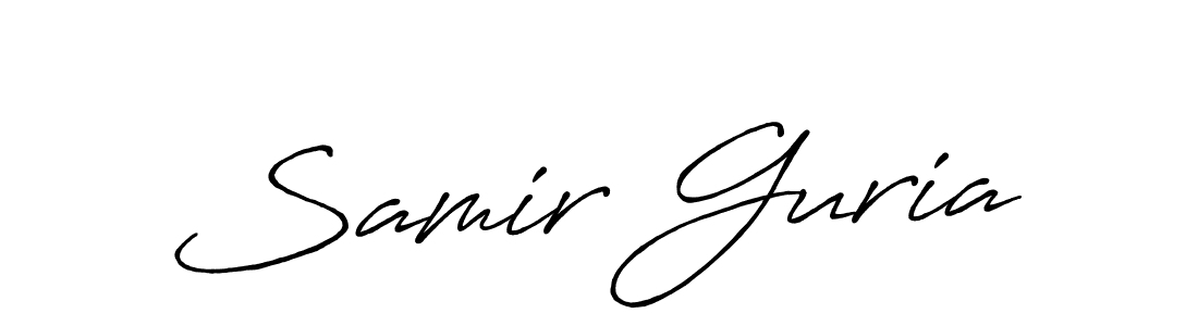 This is the best signature style for the Samir Guria name. Also you like these signature font (Antro_Vectra_Bolder). Mix name signature. Samir Guria signature style 7 images and pictures png