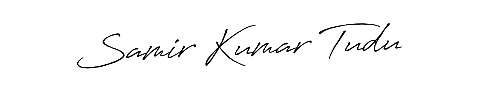 Similarly Antro_Vectra_Bolder is the best handwritten signature design. Signature creator online .You can use it as an online autograph creator for name Samir Kumar Tudu. Samir Kumar Tudu signature style 7 images and pictures png