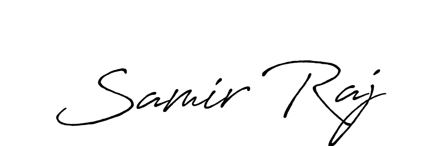 Make a beautiful signature design for name Samir Raj. Use this online signature maker to create a handwritten signature for free. Samir Raj signature style 7 images and pictures png