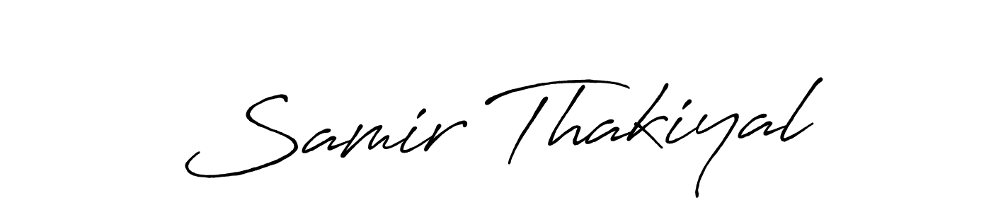 Make a beautiful signature design for name Samir Thakiyal. Use this online signature maker to create a handwritten signature for free. Samir Thakiyal signature style 7 images and pictures png