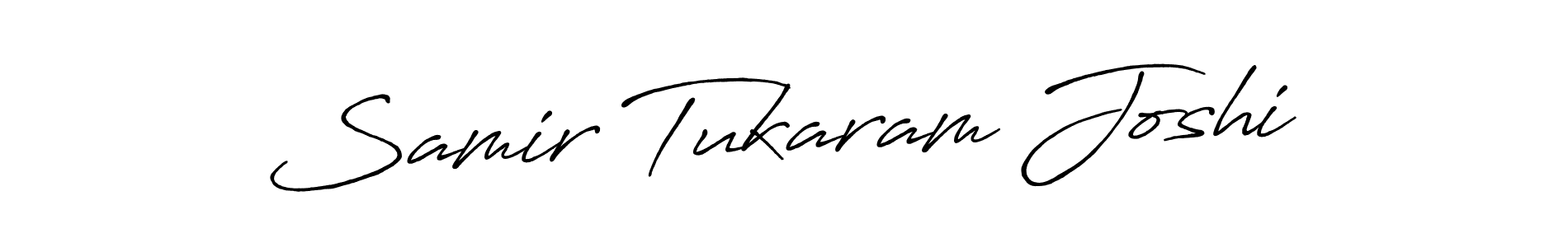You should practise on your own different ways (Antro_Vectra_Bolder) to write your name (Samir Tukaram Joshi) in signature. don't let someone else do it for you. Samir Tukaram Joshi signature style 7 images and pictures png