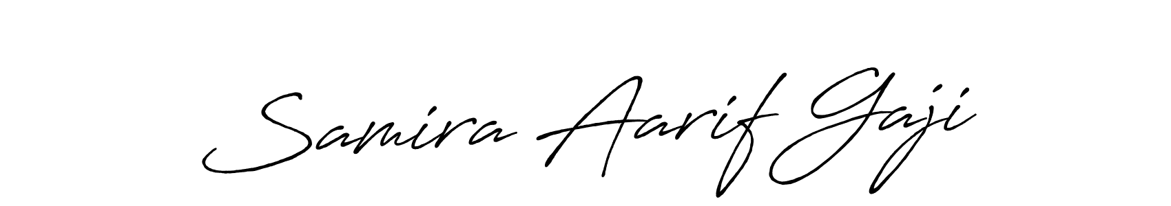 It looks lik you need a new signature style for name Samira Aarif Gaji. Design unique handwritten (Antro_Vectra_Bolder) signature with our free signature maker in just a few clicks. Samira Aarif Gaji signature style 7 images and pictures png