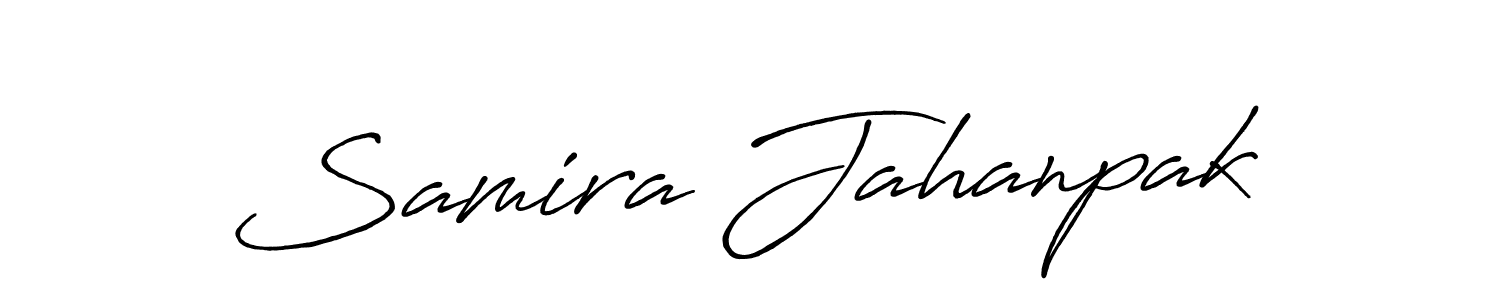 You should practise on your own different ways (Antro_Vectra_Bolder) to write your name (Samira Jahanpak) in signature. don't let someone else do it for you. Samira Jahanpak signature style 7 images and pictures png