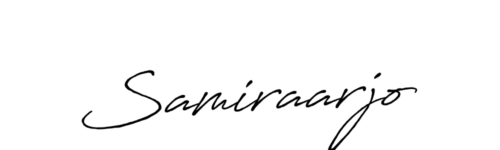 Make a beautiful signature design for name Samiraarjo. Use this online signature maker to create a handwritten signature for free. Samiraarjo signature style 7 images and pictures png