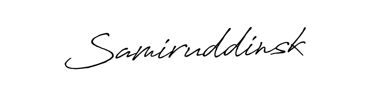 Best and Professional Signature Style for Samiruddinsk. Antro_Vectra_Bolder Best Signature Style Collection. Samiruddinsk signature style 7 images and pictures png