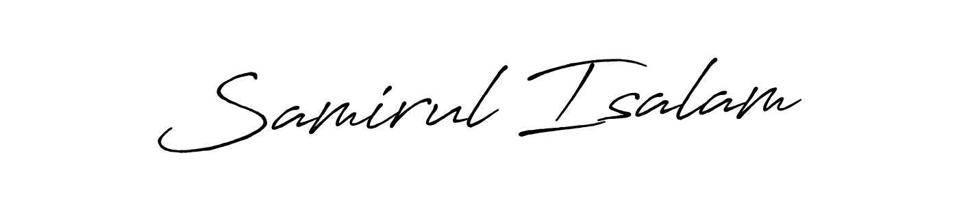 How to Draw Samirul Isalam signature style? Antro_Vectra_Bolder is a latest design signature styles for name Samirul Isalam. Samirul Isalam signature style 7 images and pictures png