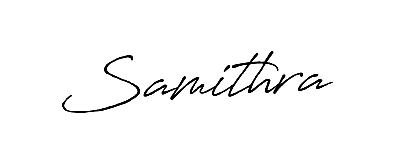Once you've used our free online signature maker to create your best signature Antro_Vectra_Bolder style, it's time to enjoy all of the benefits that Samithra name signing documents. Samithra signature style 7 images and pictures png