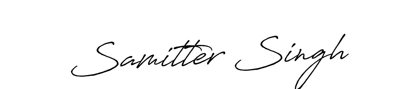 Make a beautiful signature design for name Samitter Singh. Use this online signature maker to create a handwritten signature for free. Samitter Singh signature style 7 images and pictures png