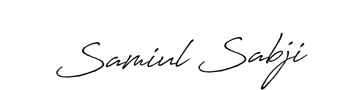 Check out images of Autograph of Samiul Sabji name. Actor Samiul Sabji Signature Style. Antro_Vectra_Bolder is a professional sign style online. Samiul Sabji signature style 7 images and pictures png