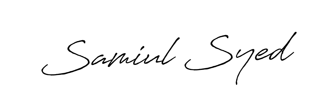 Best and Professional Signature Style for Samiul Syed. Antro_Vectra_Bolder Best Signature Style Collection. Samiul Syed signature style 7 images and pictures png