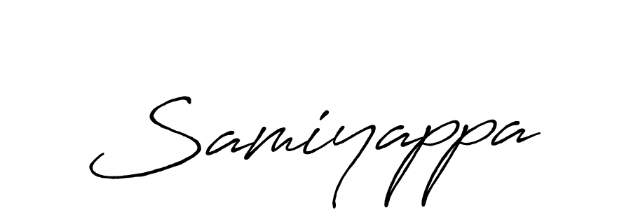 Create a beautiful signature design for name Samiyappa. With this signature (Antro_Vectra_Bolder) fonts, you can make a handwritten signature for free. Samiyappa signature style 7 images and pictures png