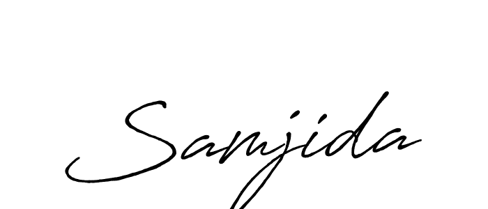 See photos of Samjida official signature by Spectra . Check more albums & portfolios. Read reviews & check more about Antro_Vectra_Bolder font. Samjida signature style 7 images and pictures png