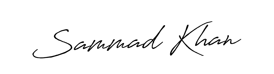 Similarly Antro_Vectra_Bolder is the best handwritten signature design. Signature creator online .You can use it as an online autograph creator for name Sammad Khan. Sammad Khan signature style 7 images and pictures png