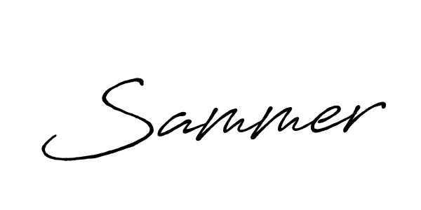 Make a beautiful signature design for name Sammer. Use this online signature maker to create a handwritten signature for free. Sammer signature style 7 images and pictures png