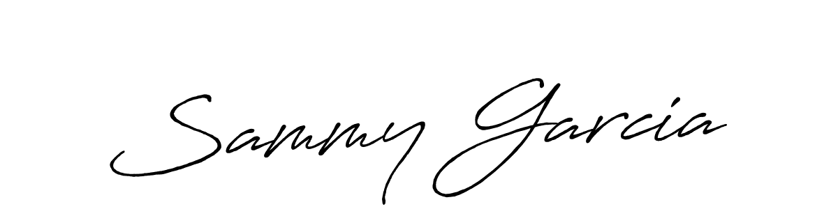 Similarly Antro_Vectra_Bolder is the best handwritten signature design. Signature creator online .You can use it as an online autograph creator for name Sammy Garcia. Sammy Garcia signature style 7 images and pictures png