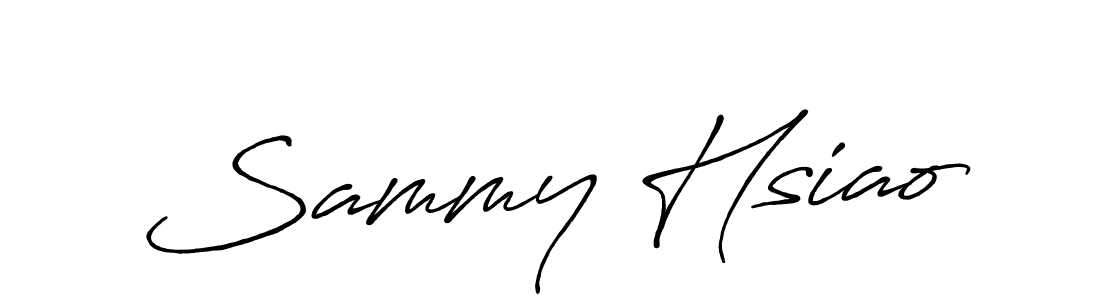 How to Draw Sammy Hsiao signature style? Antro_Vectra_Bolder is a latest design signature styles for name Sammy Hsiao. Sammy Hsiao signature style 7 images and pictures png