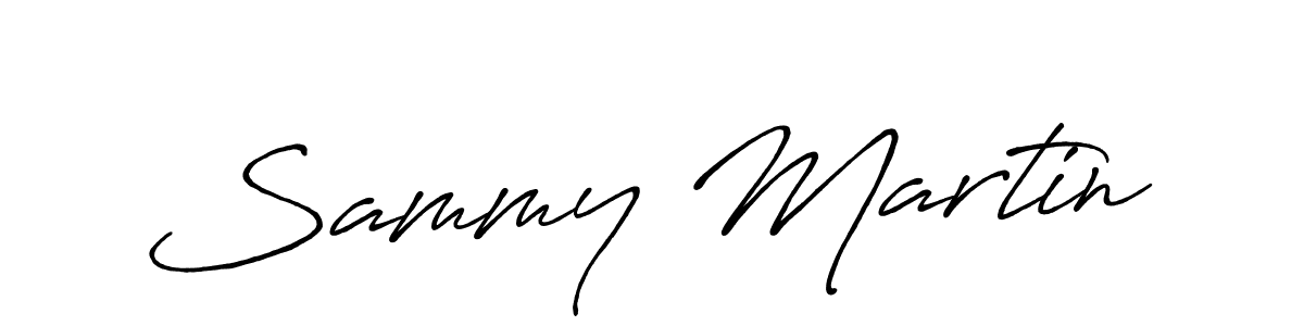 Make a beautiful signature design for name Sammy Martin. Use this online signature maker to create a handwritten signature for free. Sammy Martin signature style 7 images and pictures png