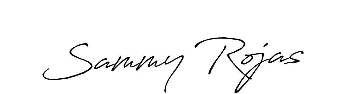 Antro_Vectra_Bolder is a professional signature style that is perfect for those who want to add a touch of class to their signature. It is also a great choice for those who want to make their signature more unique. Get Sammy Rojas name to fancy signature for free. Sammy Rojas signature style 7 images and pictures png