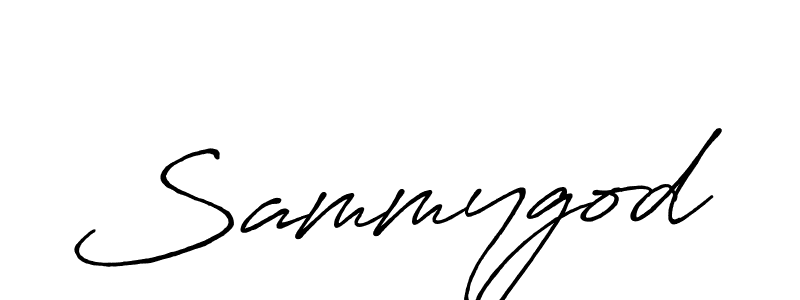 Create a beautiful signature design for name Sammygod. With this signature (Antro_Vectra_Bolder) fonts, you can make a handwritten signature for free. Sammygod signature style 7 images and pictures png