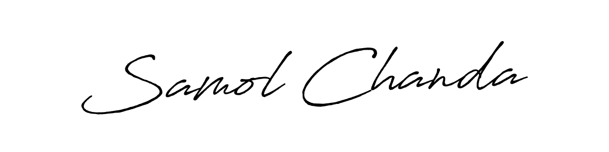 Here are the top 10 professional signature styles for the name Samol Chanda. These are the best autograph styles you can use for your name. Samol Chanda signature style 7 images and pictures png