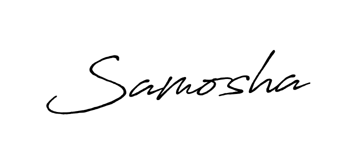 Once you've used our free online signature maker to create your best signature Antro_Vectra_Bolder style, it's time to enjoy all of the benefits that Samosha name signing documents. Samosha signature style 7 images and pictures png