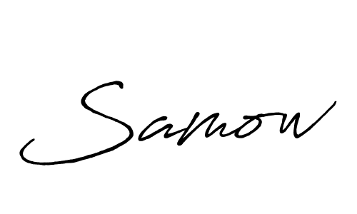 This is the best signature style for the Samow name. Also you like these signature font (Antro_Vectra_Bolder). Mix name signature. Samow signature style 7 images and pictures png