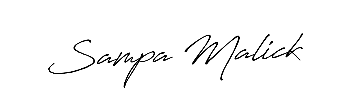 It looks lik you need a new signature style for name Sampa Malick. Design unique handwritten (Antro_Vectra_Bolder) signature with our free signature maker in just a few clicks. Sampa Malick signature style 7 images and pictures png