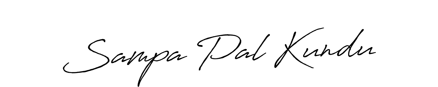 Antro_Vectra_Bolder is a professional signature style that is perfect for those who want to add a touch of class to their signature. It is also a great choice for those who want to make their signature more unique. Get Sampa Pal Kundu name to fancy signature for free. Sampa Pal Kundu signature style 7 images and pictures png