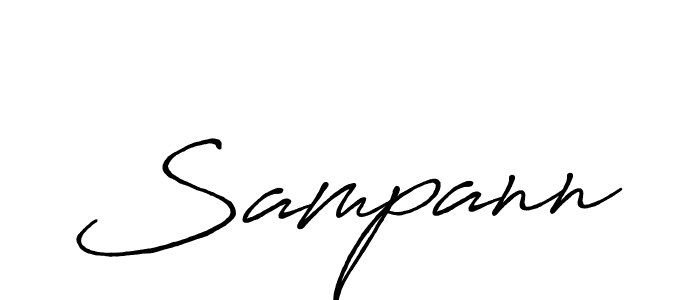 Design your own signature with our free online signature maker. With this signature software, you can create a handwritten (Antro_Vectra_Bolder) signature for name Sampann. Sampann signature style 7 images and pictures png