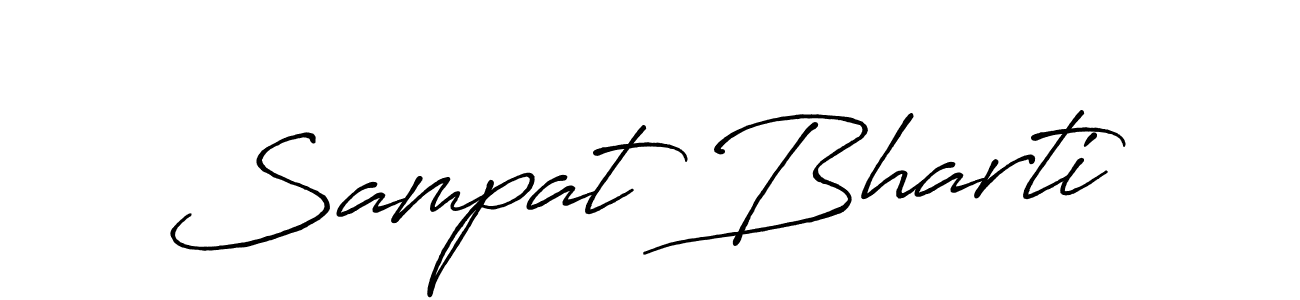 Here are the top 10 professional signature styles for the name Sampat Bharti. These are the best autograph styles you can use for your name. Sampat Bharti signature style 7 images and pictures png