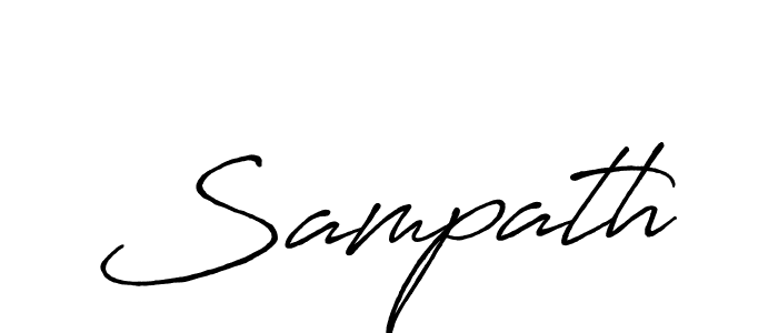 Also You can easily find your signature by using the search form. We will create Sampath name handwritten signature images for you free of cost using Antro_Vectra_Bolder sign style. Sampath signature style 7 images and pictures png
