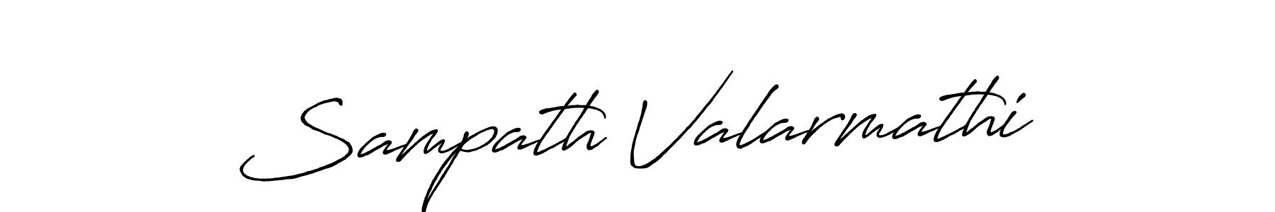 Also You can easily find your signature by using the search form. We will create Sampath Valarmathi name handwritten signature images for you free of cost using Antro_Vectra_Bolder sign style. Sampath Valarmathi signature style 7 images and pictures png