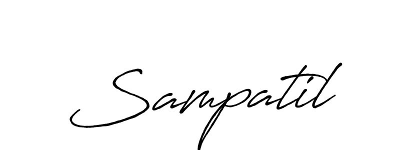 Best and Professional Signature Style for Sampatil. Antro_Vectra_Bolder Best Signature Style Collection. Sampatil signature style 7 images and pictures png
