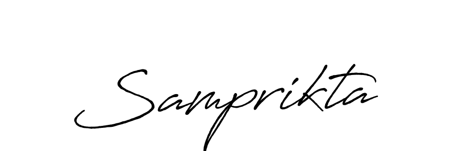 It looks lik you need a new signature style for name Samprikta. Design unique handwritten (Antro_Vectra_Bolder) signature with our free signature maker in just a few clicks. Samprikta signature style 7 images and pictures png