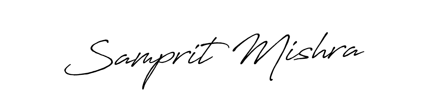 Here are the top 10 professional signature styles for the name Samprit Mishra. These are the best autograph styles you can use for your name. Samprit Mishra signature style 7 images and pictures png