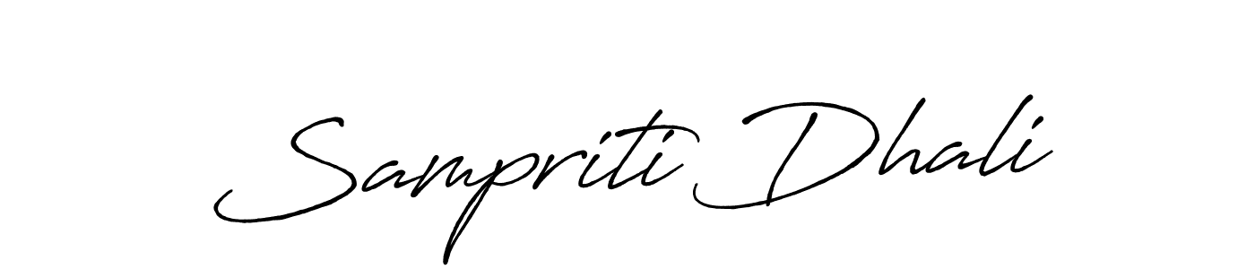 Use a signature maker to create a handwritten signature online. With this signature software, you can design (Antro_Vectra_Bolder) your own signature for name Sampriti Dhali. Sampriti Dhali signature style 7 images and pictures png
