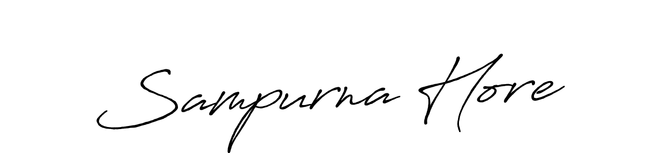 The best way (Antro_Vectra_Bolder) to make a short signature is to pick only two or three words in your name. The name Sampurna Hore include a total of six letters. For converting this name. Sampurna Hore signature style 7 images and pictures png