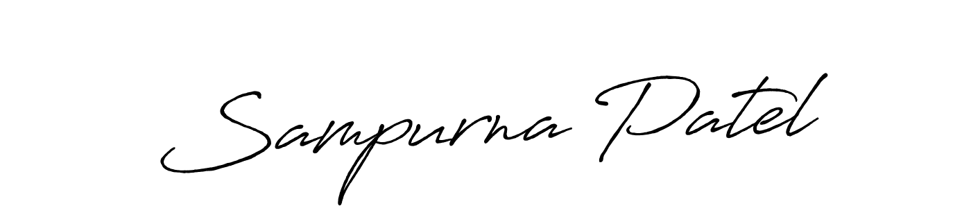 if you are searching for the best signature style for your name Sampurna Patel. so please give up your signature search. here we have designed multiple signature styles  using Antro_Vectra_Bolder. Sampurna Patel signature style 7 images and pictures png