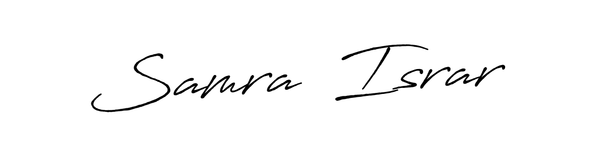 Here are the top 10 professional signature styles for the name Samra  Israr. These are the best autograph styles you can use for your name. Samra  Israr signature style 7 images and pictures png