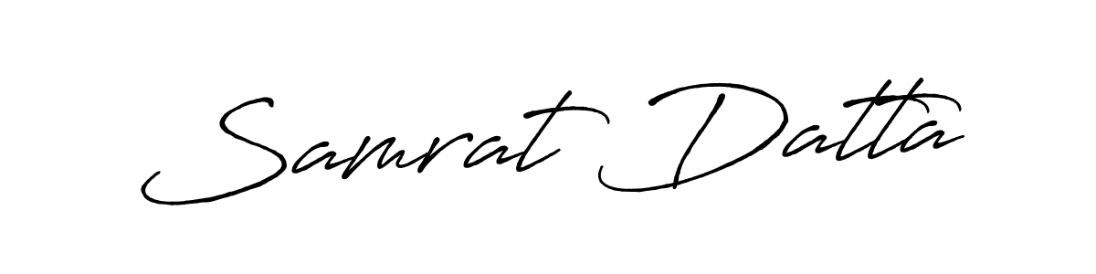 Once you've used our free online signature maker to create your best signature Antro_Vectra_Bolder style, it's time to enjoy all of the benefits that Samrat Datta name signing documents. Samrat Datta signature style 7 images and pictures png