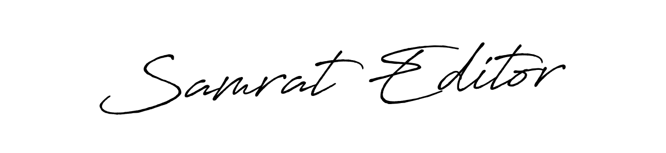 Best and Professional Signature Style for Samrat Editor. Antro_Vectra_Bolder Best Signature Style Collection. Samrat Editor signature style 7 images and pictures png