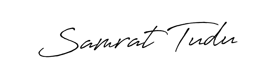 You can use this online signature creator to create a handwritten signature for the name Samrat Tudu. This is the best online autograph maker. Samrat Tudu signature style 7 images and pictures png