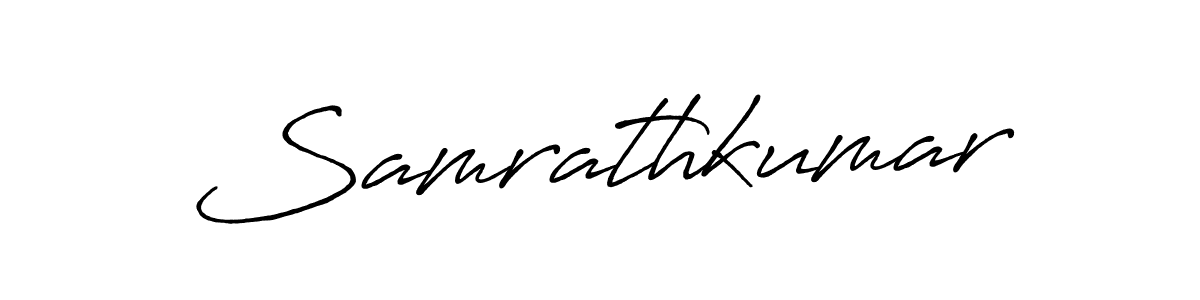 Similarly Antro_Vectra_Bolder is the best handwritten signature design. Signature creator online .You can use it as an online autograph creator for name Samrathkumar. Samrathkumar signature style 7 images and pictures png