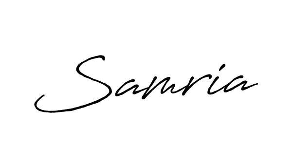 Similarly Antro_Vectra_Bolder is the best handwritten signature design. Signature creator online .You can use it as an online autograph creator for name Samria. Samria signature style 7 images and pictures png