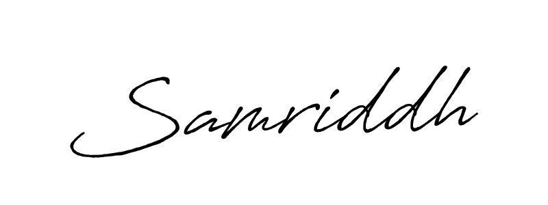 Antro_Vectra_Bolder is a professional signature style that is perfect for those who want to add a touch of class to their signature. It is also a great choice for those who want to make their signature more unique. Get Samriddh name to fancy signature for free. Samriddh signature style 7 images and pictures png