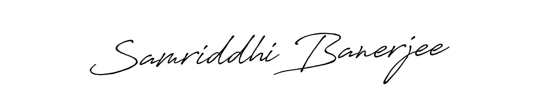 if you are searching for the best signature style for your name Samriddhi Banerjee. so please give up your signature search. here we have designed multiple signature styles  using Antro_Vectra_Bolder. Samriddhi Banerjee signature style 7 images and pictures png