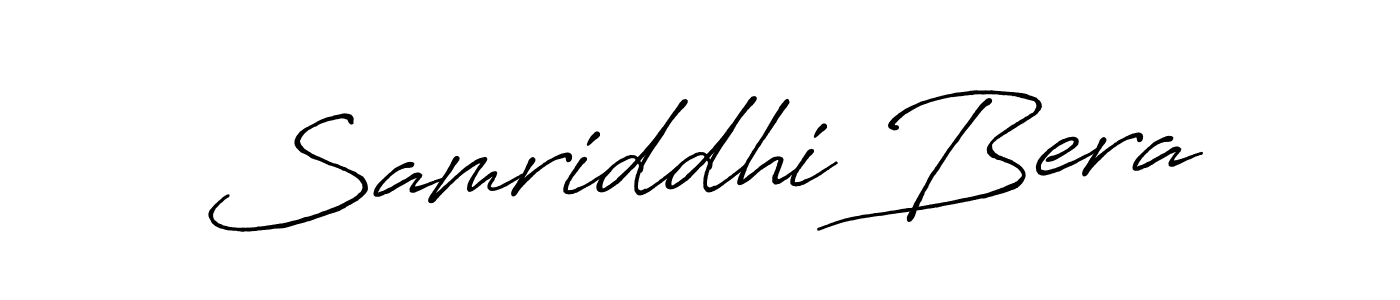 Once you've used our free online signature maker to create your best signature Antro_Vectra_Bolder style, it's time to enjoy all of the benefits that Samriddhi Bera name signing documents. Samriddhi Bera signature style 7 images and pictures png