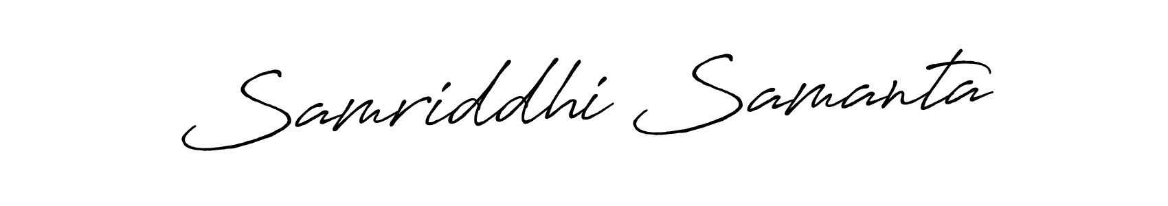 It looks lik you need a new signature style for name Samriddhi Samanta. Design unique handwritten (Antro_Vectra_Bolder) signature with our free signature maker in just a few clicks. Samriddhi Samanta signature style 7 images and pictures png