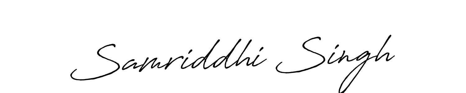 Make a short Samriddhi Singh signature style. Manage your documents anywhere anytime using Antro_Vectra_Bolder. Create and add eSignatures, submit forms, share and send files easily. Samriddhi Singh signature style 7 images and pictures png
